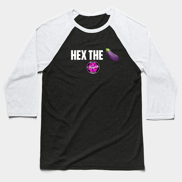 Hex the D Baseball T-Shirt by MagickHappens